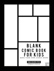 Blank Comic Book For Kids