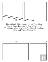 Blank Comic Sketchbook