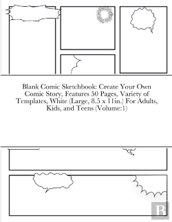 Bertrand.pt - Blank Comic Sketchbook