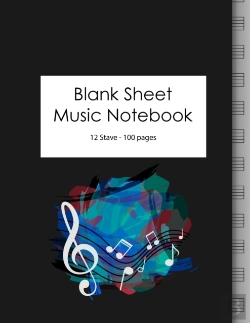 Bertrand.pt - Blank Sheet Music Notebook