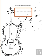 Blank Sheet Music Notebook