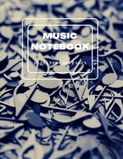 Blank Sheet Music Notebook