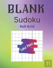 Blank Sudoku Large Print