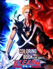 Bleach Coloring Book For Adults