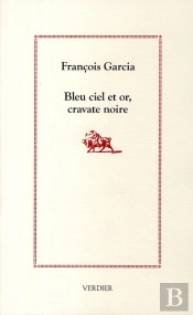Bleu Ciel Et Or, Cravate Noire