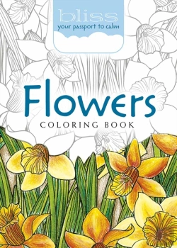 Bertrand.pt - Bliss Flowers Coloring Book