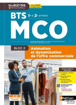 Bertrand.pt - Bloc 2 : Animation Et Dynamisation De L'Offre Commerciale ; Btc Mco 1re Et 2e Années (Édition 2026)