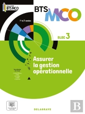 Bloc 3 - Assurer La Gestion Opérationnelle Bts Mco 1 Et 2 (2024) - Pochette Élève