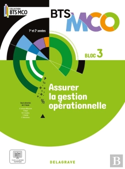 Bertrand.pt - Bloc 3 - Assurer La Gestion Opérationnelle Bts Mco 1 Et 2 (2024) - Pochette Élève