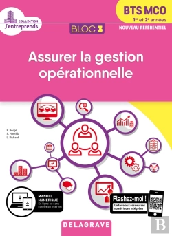Bertrand.pt - Bloc 3 ; Assurer La Gestion Opérationnelle ; Bts Mco, 1re Et 2e Années ; Pochette Élève (Édition 2019)