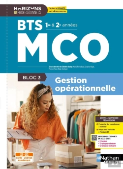 Bertrand.pt - Bloc 3 : Gestion Opérationnelle ; Bts Mco 1re Et 2e Années (Édition 2026)