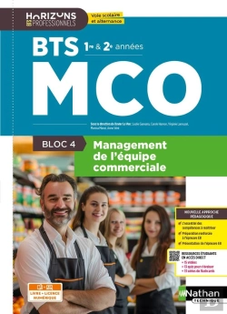 Bertrand.pt - Bloc 4 : Management De L'Équipe Commerciale ; Bts Mco 1re Et 2e Années (Édition 2026)