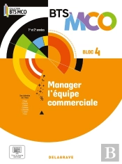 Bloc 4 - Manager L'Équipe Commerciale Bts Mco 1 Et 2 (2024) - Pochette Élève
