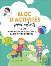 Bloc D'Activites Pour Enfants - 6-10 Ans - Super Bloc D'Activites De Jeux