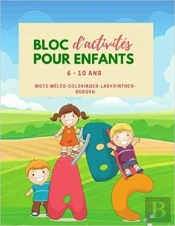 Bloc D'Activites Pour Enfants - 6-10 Ans - Super Bloc D'Activites De Jeux