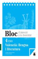 Bloc D'Atenció A La Diversitat. Valencià: Llengua I Literatura 4 Eso - Ed. 2016