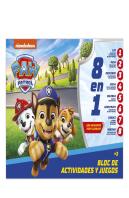 Bloc De Actividades Y Juegos 8 En 1 - Patrulla Canina