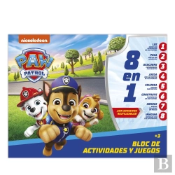 Bertrand.pt - Bloc De Actividades Y Juegos 8 En 1 - Patrulla Canina