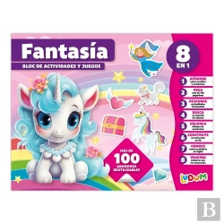 Bertrand.pt - Bloc De Actividades Y Juegos Bloc 8 En 1 Fantasia