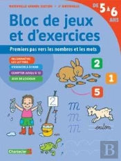 Bloc De Jeux Et D'Exercices - Nombres Et Mots (5-6 A.)