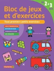Bloc De Jeux Et D'Exercices - Premiers Exercices (2-3 A.)