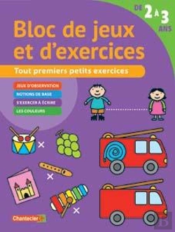 Bertrand.pt - Bloc De Jeux Et D'Exercices - Premiers Exercices (2-3 A.)