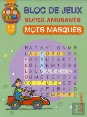 Bloc De Jeux Super Amusants ; Mots Masques