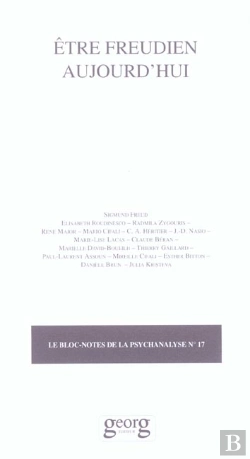 Bertrand.pt - Bloc Note Psy T.17 ; Etre Freudien Aujourd'Hui