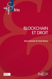 Blockchain Et Droit - Nouveaute