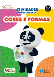 Bloco de Atividades Pré-escolares Panda: Cores e Formas