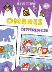 Blocs De Jeux : Ombres Et Différences