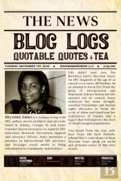 Blog Logs, Quotable Quotes & Tea