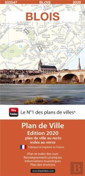Blois : Plan De Ville (Édition 2020)