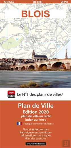 Bertrand.pt - Blois : Plan De Ville (Édition 2020)