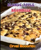 Blonde Apple Brownies