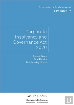 Bertrand.pt - Bloomsbury Professional Law Insight - Corporate Insolvency And Governance Act 2020