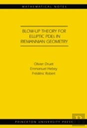Blow-Up Theory For Elliptic Pdes In Riemannian Geometry