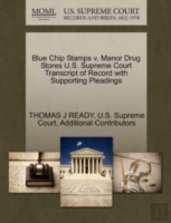 Bertrand.pt - Blue Chip Stamps V. Manor Drug Stores U.S. Supreme Court Transcript Of Record With Supporting Pleadings