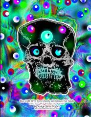 Blue Light Orbs Eyes Ghostly All Hallows Eve Skulls Collect Art Prints In A Book