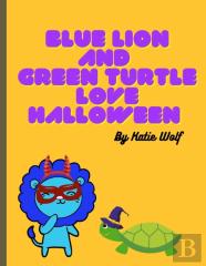 Blue Lion And Green Turtle Love Halloween