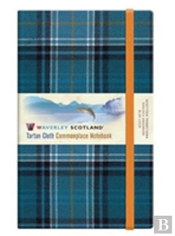Bertrand.pt - Blue Loch Waverley Tartan Notebook/Journal: Large: 21 X 13cm