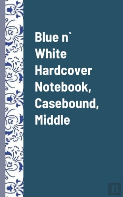 Bertrand.pt - Blue N` White Hardcover Notebook, Casebound, Middle, Pack Of 1