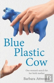 Blue Plastic Cow