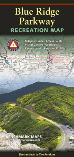 Bertrand.pt - Blue Ridge Parkway Recreation Map