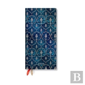 Blue Velvet Slim Verso 12-Month Dayplanner 2024