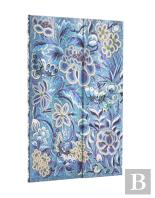 Blue Willow (Celebrate Hanfu) Ultra Lined Hardcover Journal (Wrap Closure)