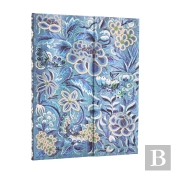 Blue Willow (Celebrate Hanfu) Ultra Unlined Hardcover Journal (Wrap Closure)