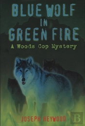 Blue Wolf In Green Fire