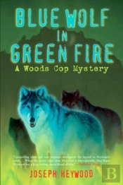 Blue Wolf In Green Fire