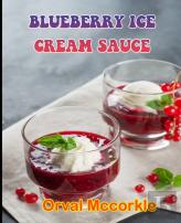 Blueberry Ice Cream Sauce